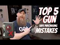 Top 5 Mistakes People Make When Buying a Gun Safe