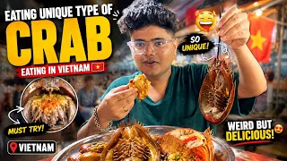 Eating Unique Type Of Crab In Vietnam Food Market 🤯😋|@kandalovers4617 