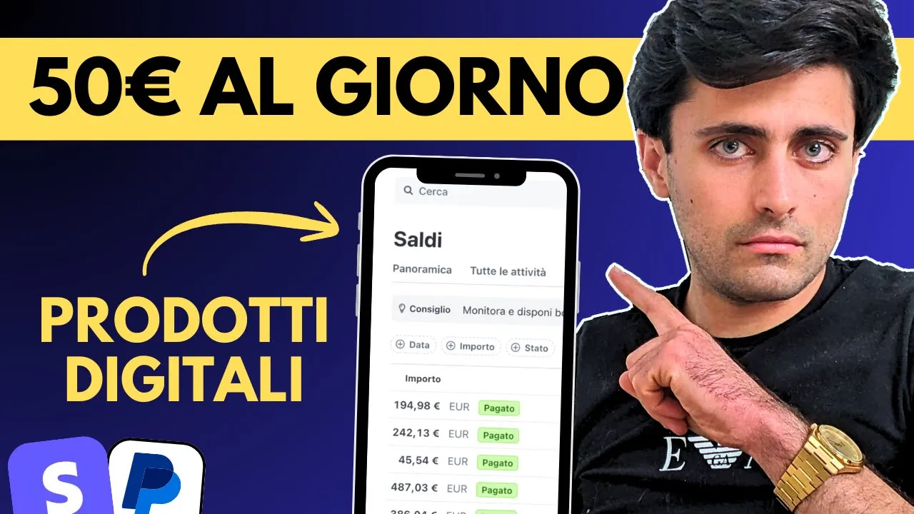 5 passi per fare 50€ AL GIORNO con i prodotti digitali (se parti da zero)