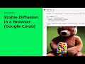Generative AI Stable Diffusion in a Browser with Google Colab