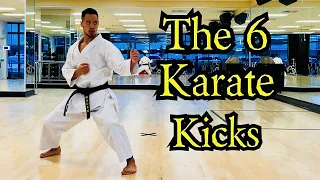 6 Basic Kicks Of Shotokan Karate By Jason Leung 