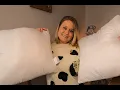ACCENTHOME 18x18 Pillow Inserts Pack of 4 Hypoallergenic Throw Pillows Forms White Square