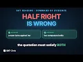 Half the Claim Is Still a Wrong Answer SAT Command of Evidence