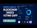 Create Deploy Blockchain Voting DApp Using Next js Solidity Ethers js Voting DApp Project