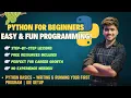 Python Basics - Writing Running Your First Program IDE Setup