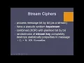 Stream Ciphers Random Numbers Part 2