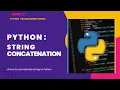 Python 10 Combine Strings Like a Pro in Python String Concatenation Explained
