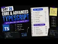 Day 26 Core and Advanced TypeScript AI Teaches Me Full Stack