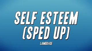 Lambo4oe Self ESTEEM Sped Up Lyrics 
