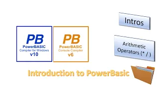 Introduction to Programming with PowerBasic compilers - Arithmetic Operators