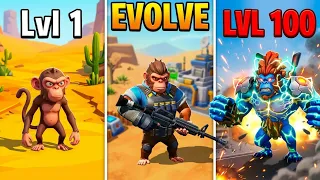 Age of Apes Ad Review⚡ Collect Power Orbs & Evolve Cyber Ape!