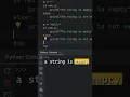 Checking if string is empty - 79