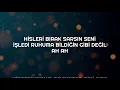 Güneş & Uzi - Dua (KARAOKE / SÖZLERİ / LYRICS)