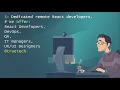 Dedicated remote React developers