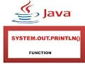 -3 System out println in Java Explanation HINDI
