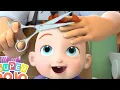 Baby JoJo s First Haircut | Going to The Hairdresser | Super JoJo Nursery Rhymes \u0026 Kids Songs