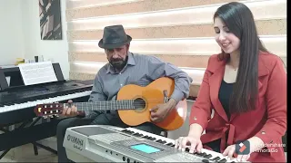 اغنية يا رايح وين مسافر       عزف جوان سلوم والاستاذ علي الطائي دندنها