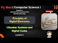 FY BCS Semester 2 Digital Electronics 1 Number Systems and Digital Codes Lecture 1