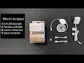 How to Install and Operate the AC1358-CCT-06LF0 Selectable White Light Tape Light