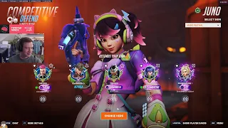 THIS IS REALLY PRO JUNO CHAMPION Astro JUNO Overwatch 2 Season 19