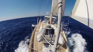 2016 – Sailing Ibiza to Mallorca – HR54 Cloudy Bay – Sep 2016