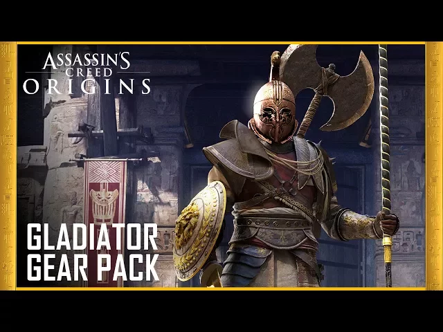 Assassin's Creed Origins: Gladiator Gear Pack | Trailer | Ubisoft [NA]