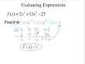 Evaluating Polynomials