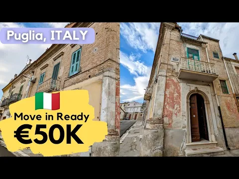 Download MP3 Beautiful Move in Ready Home for Sale in Puglia Italy with Terrace and Balconies in Gorgeous Town