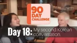 #LingQchallenge Day 18: My Second Korean Conversation