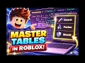 TABLES ROBLOX STUDIO - ALL YOU NEED TO KNOW ABOUT TABLES IN LUA