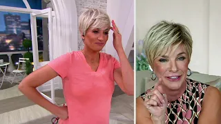 Toni Brattin Choice of Three Heat Styleable Wigs on QVC