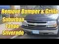 How to Replace the Front Bumper on Suburban Tahoe Silverado 1999 - 2006