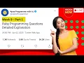 W9-PART 1 Ruby Questions with detailed explanation