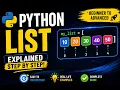 Python List Tutorial for Beginners Real Life Examples Included Complete Beginner to Advanced