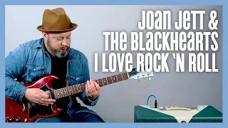 Download Joan Jett  I Love Rock 'N Roll Guitar Lesson + Tutorial MP3