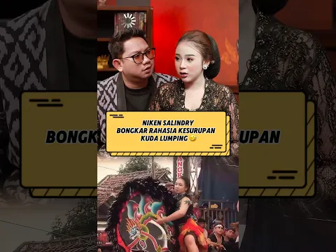 Niken Salindry bongkar rahasia kesurupan kuda lumping‼️🤣