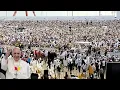 sports stadium in Bahrain to listen to a mass conducted by Pope Francis