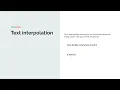 Angular Lesson 3 - Angular Templates
