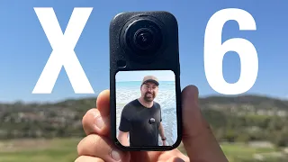 Insta360 X6 - 1 Inch Sensors & Zero Editing 360