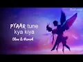 Pyaar Tune Kya Kiya - Slow \u0026 Reverb | Love Romance Sad Song | Amjad Nadeem , Jubin Nautiyal