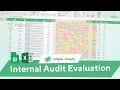 Internal Audit Evaluation Excel Template Step-by-Step Tutorial by Simple Sheets