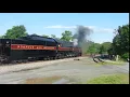 N W 611 Steam Engine in Plains Virginia