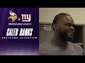 Caleb Banks Talks Feeling of Playing First NFL Game What He Can Improve Vikings Aggressive Defense