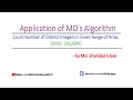 Application of MO s Algorithm SPOJ DQUERY Programming Tutorial in Bangla