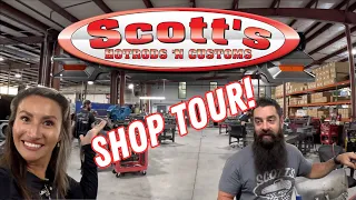 SCOTT S HOTRODS N CUSTOMS SHOP TOUR INSIDE THE FACTORY