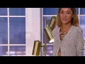 LOGO Layers by Lori Goldstein Printed Sheer Lace Top on QVC