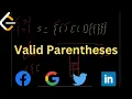 Valid Parentheses - Leetcode 20 Python Hindi