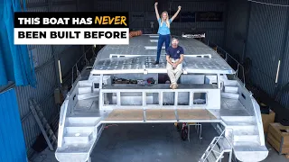 Every Choice Matters – How We’re Bringing Our Dreamboat to Life! (Aluminum Catamaran Build Pt. 26)