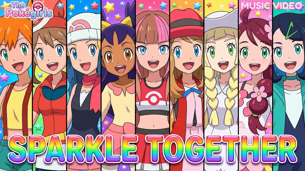 If Pokémon Had the Cutest Bilingual Idol Opening 🌸 "Sparkle Together" (J-Pop) | ELEXYA