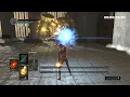 Dark Souls Killing Ornstein and Smough in 37 seconds - Sorcery